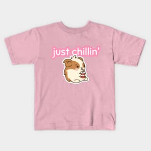 Just Chillin Cute Hamster Kids T-Shirt